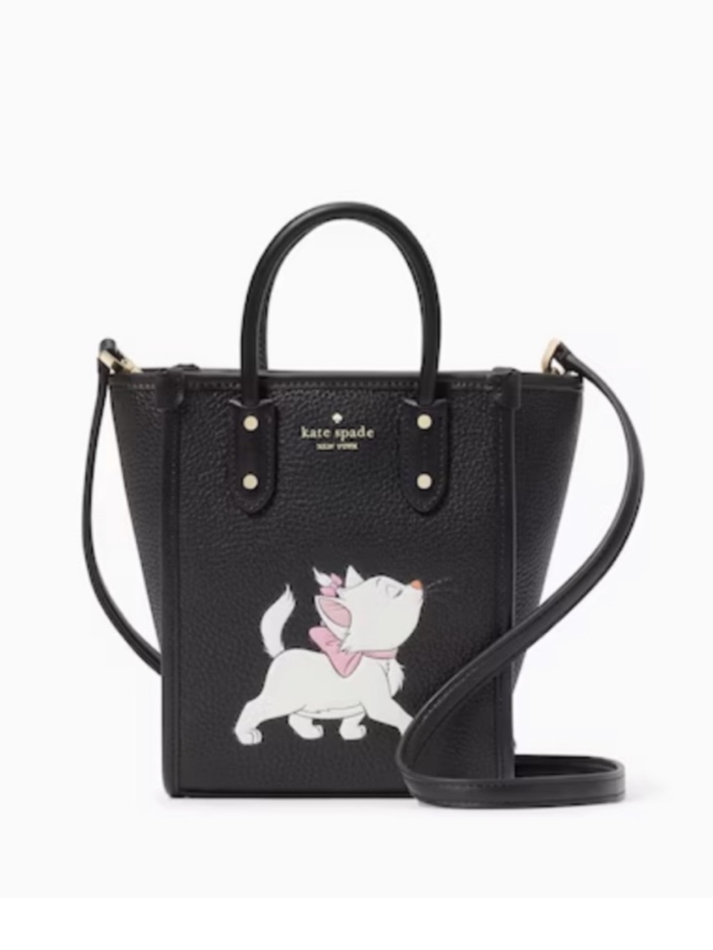 Disney x kate spade | Aristocats Black Mini Tote